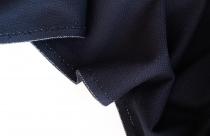 Хлопок костюмный плетеный темно-синий FF5681 фото 2
