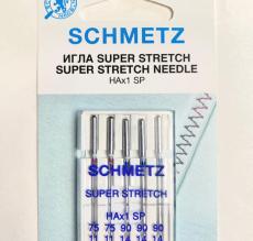 Иглы SUPER STRETCH SCHMETZ №75-90 ST0077